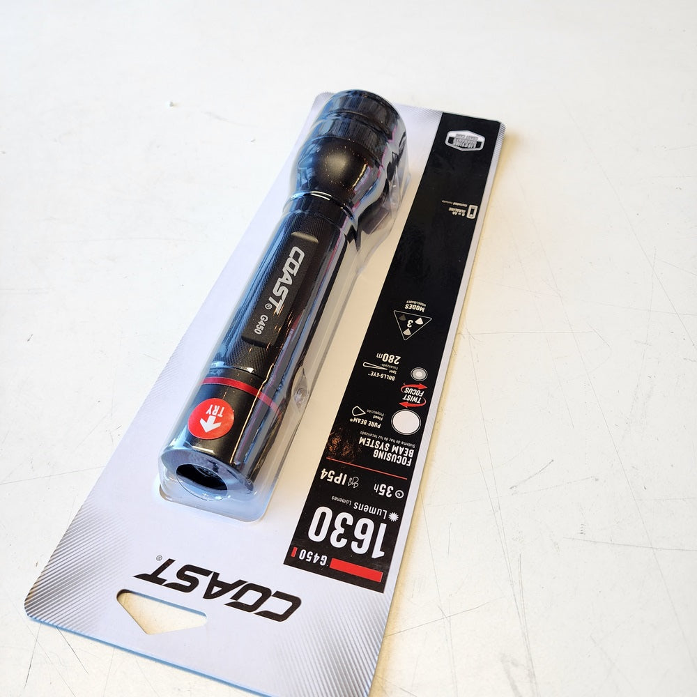 G450 1630 Lumens Alkaline LED Handheld Flashlight (21864) G450 1630 Lumens Alkaline LED Handheld Flashlight (21864)